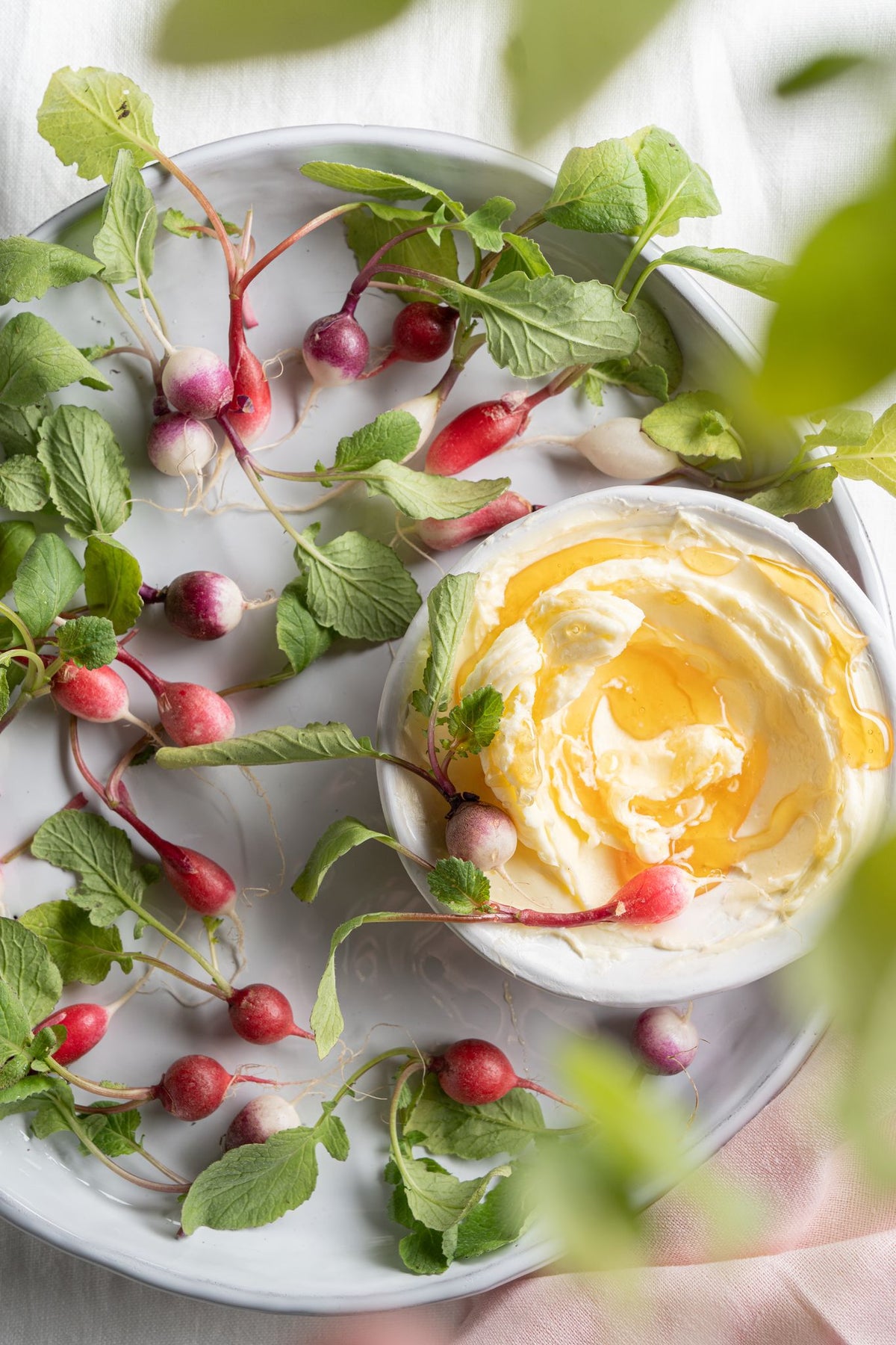 Radishes with Honey Butter