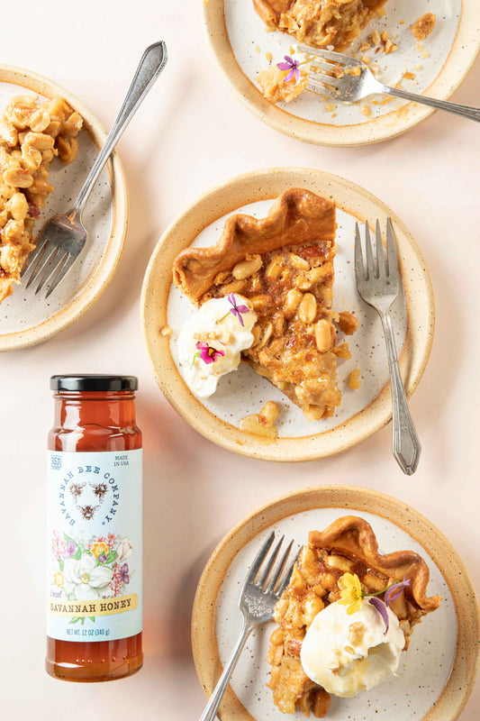 honey-peanut-pie-southern-recipe-dessert