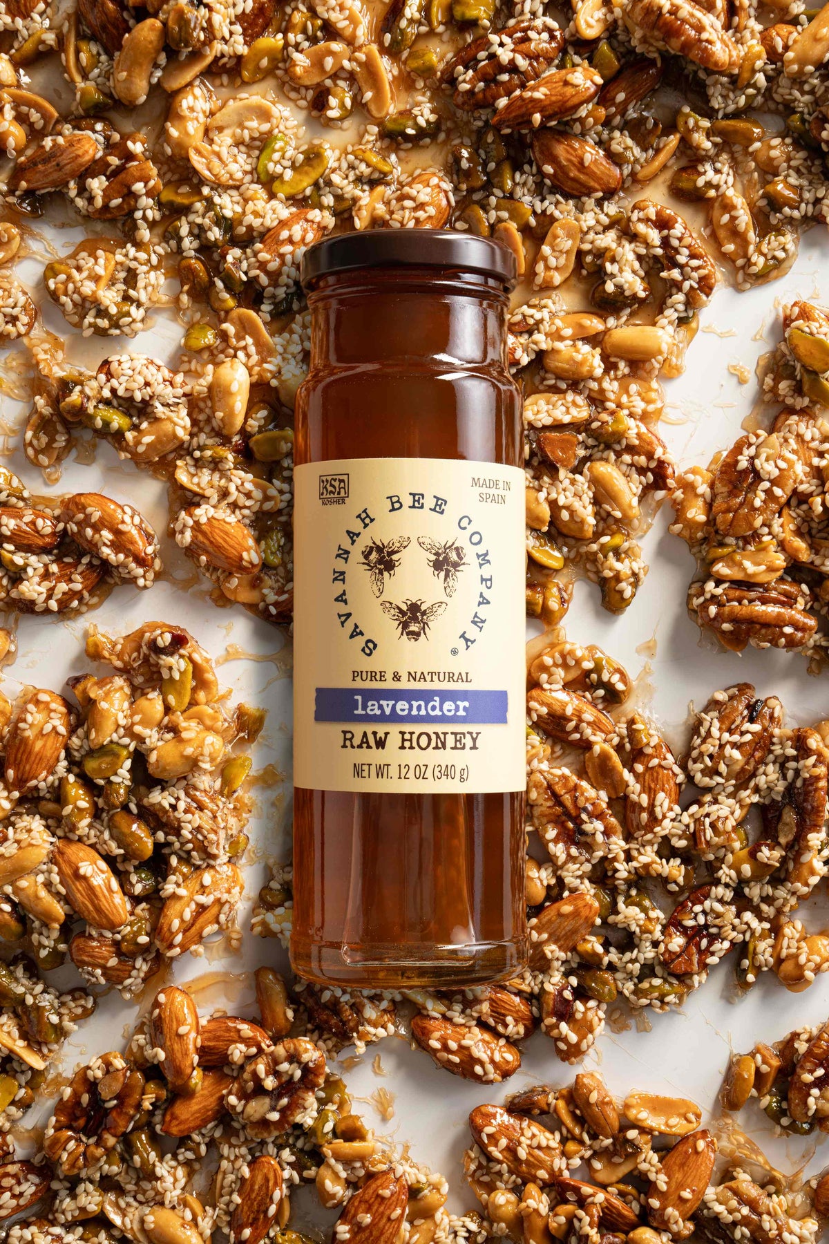 Honey Candied Seeds and Nut Mix