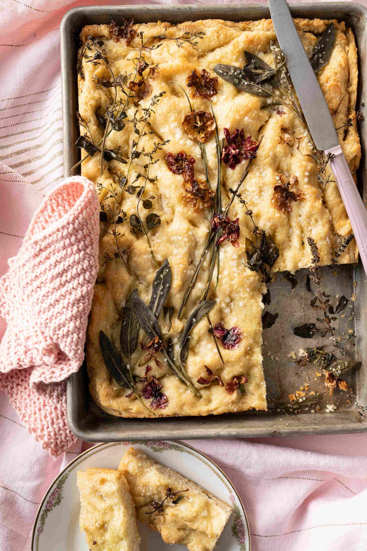 Flower Focaccia