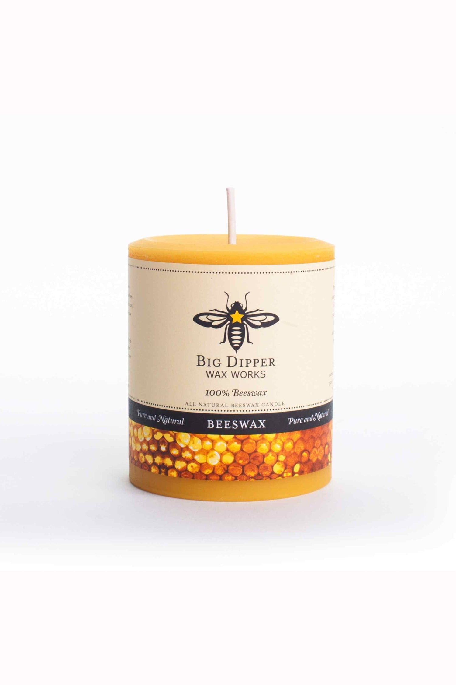 100% Pure Organic Beeswax Candles